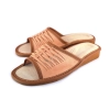 bequeme sandalen damen leder beige – Hauptansicht