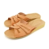 sandalen damen leder mit fußbett natur modell 111 – Hauptansicht