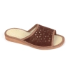 sommer hausschuhe damen wildleder mit fußbett – Seitenansicht