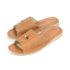 damen pantoletten leder offen holzperle modell 118 – Hauptansicht