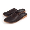 Hausschuhe Leder Damen braun - 144