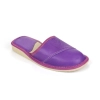 Hausschuhe Dame Leder lila - 144