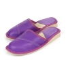 Hausschuhe Leder Damen lila - 144