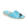 Sandalen Damen Sommer offen blau – Seitenansicht 146