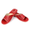 Sommerschuhe Damen Leder Rot – Gesamtansicht