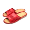 Pantoletten Damen Hausschuhe in rot - 151A-RED