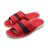 pantoletten damen rot schwarz leder seitenansicht 154