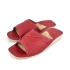 Damen Pantoletten Leder Rot – Hauptansicht Modell 157