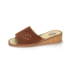 Leder Hausschuhe Damen Sommer Offene Pantoffeln 164