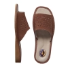 Bequeme Hausschuhe Wildleder Damen – Gesamtansicht Modell 166