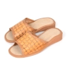 Hausschuhe damen leder beige modell 176 hauptbild