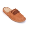 Ergonomische Wildleder Pantoffeln Damen – diagonale Perspektive