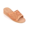 Bequeme Damen Sandalen mit Fußbett – Schrägansicht 187