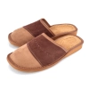 Hausschuhe Damen Wildleder Braun 196 – Hauptansicht