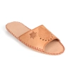 Elegante Pantoletten Damen offen Folk-Stil – schräge Perspektive