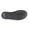 Filzpantoffeln Damen mit PU Sohle in grau - 223