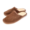 Bequeme Slip-On Hausschuhe aus Wildleder für Herren