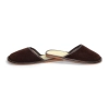 Herren-Pantoletten aus Veloursleder - SCHOKO