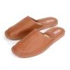 herren slipper leder geschlossen AMBER-PERF – Gesamtansicht