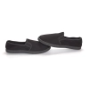 Herren Sommer-Loafers Schwarz atmungsaktives Textil - - SABLE