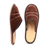Pantoletten Herren Wildleder mit flexibler Sohle – Gesamtansicht Modell MAPLE