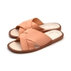 Herren Sandalen Pantoletten Leder Natur – Hauptansicht Modell CALIX