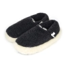 Warme Hausschuhe Damen-Herren Lammfell 406 anthrazit