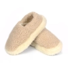 Warme Hausschuhe Damen-Herren Lammfell 406