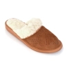 Offene Lammfellhausschuhe Damen Leder 418