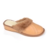 Hausschuhe Damen mit Fellfutter Keilabsatz 420