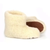 Hausschuhe aus reiner Wolle Unisex 435-BA