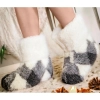 Warme Pantoffeln Herre-Damen 436-sk-ba