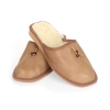 Hausschuhe Leder Lammfell Damen 442-CA