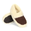 Winter Slipper Warm Schafwolle Leder Sohle 446-CLOSED
