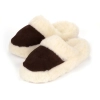 Slipper Damen Schafwolle Weiß 446-SLIPPER