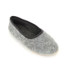 Hausschuhe Damen Ballerina-Stil Grau 449