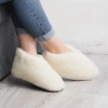 Bequeme Latschen Damen-Herren Weiss 450-BA