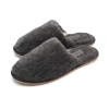 Warme Hausschuhe Damen Herren Anthrazit 460-GREY