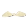 Pantoffeln Damen Lammfell Winter leicht 460-WHITE-THIN