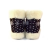 Kuschelige Unisex-Hausschuhe mit Muster 461a