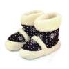 Unisex Hüttenschuhe Lammfell Hoch 461a