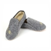 Warme Ballerinas Lammfell Grau 462A