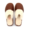 Warme Winterpantoffeln Damen Echtleder 463