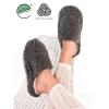 Rutschfeste Hausschuhe 100% Wolle 466
