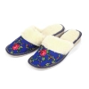 Pantoletten Damen Warme Lammfell 469