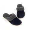 Warme Pantoffeln mit Schurwolle 472