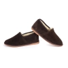 Geschlossene Slipper Herren mit Lammwolle Innenfutter 523