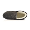 pantoffeln damen herren winter grau pu sohle modell 532