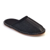 herren slippers filz anthrazit bis größe 50 modell 534-pmf