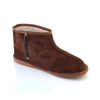komfort hüttenschuhe lammfell unisex braun modell 535